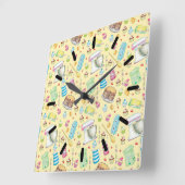 Dekkast Acrylwand Vierkante Klok (Hoek)