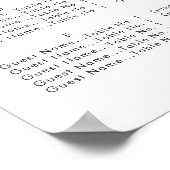 Dekkast voor tuinkleding poster (Hoek)