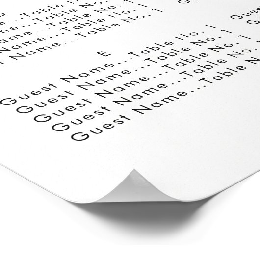 Dekkast voor tuinkleding poster (Hoek)