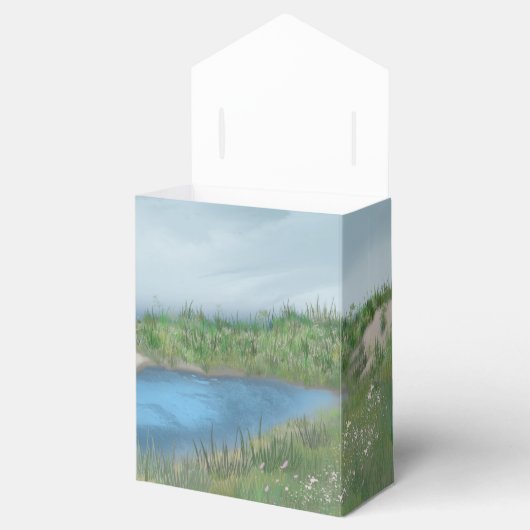 Dekkast zeezijde bedankdoosjes (Geopend)