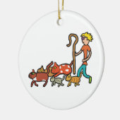 Dekkat Keramisch Ornament (Links)