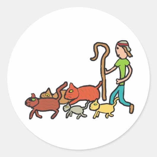 Dekkat Ronde Sticker (Voorkant)