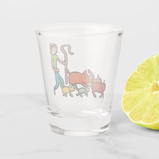 Dekkat Shot Glas (Achterkant)