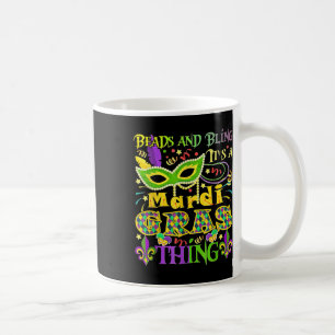 Dekken en lenen Het is een mardi gras ding Koffiemok