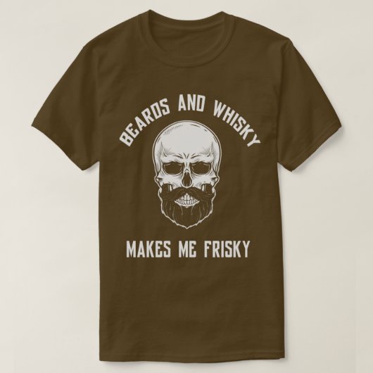 Dekken en whisky maken me een frisse 1 t-shirt (Design voorkant)
