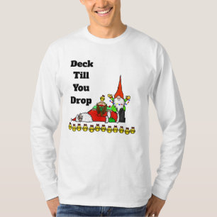 Dekken tot je schamele kersttwittertje laat vallen t-shirt