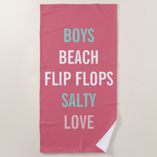 Dekken van de zomerkeuken van Nantucket Red Pool B Strandlaken