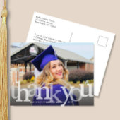 Dekkende overlaygradatie Bedankt Briefkaart