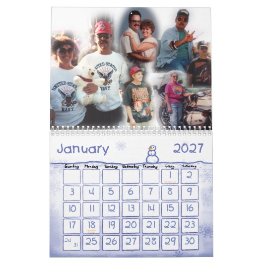 dekking, 2007 kalender (Jan 2027)
