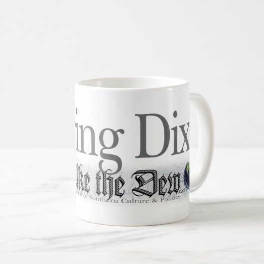 Dekking als de dauw koffiemok (Voorkant rechts)