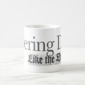 Dekking als de dauw koffiemok (Center)