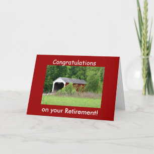 Dekking Bridge Retirement Card Kaart