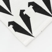 Dekking "De Zwarte Angel" Fleece Deken (Hoek)