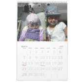 dekking, familiekalender kalender (Mar 2027)