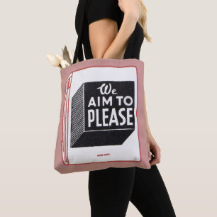 dekking in het matchbook We streven ernaar Tote Bag