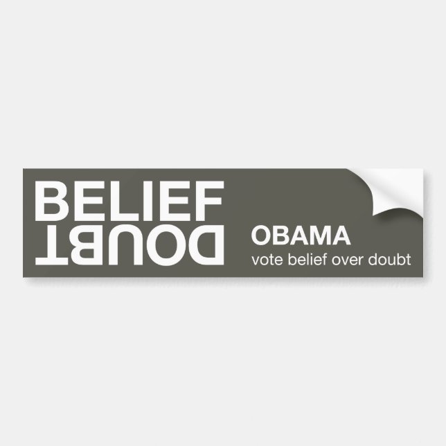 Dekking over dubbele bumpersticker (Voorkant)