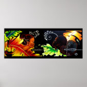 Dekking van Eden: vuur en blazen - Afdruk II — Pas Poster (Voorkant)