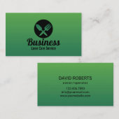 Dekking voor professionele verzorging en landschap visitekaartje (Voorkant / Achterkant)