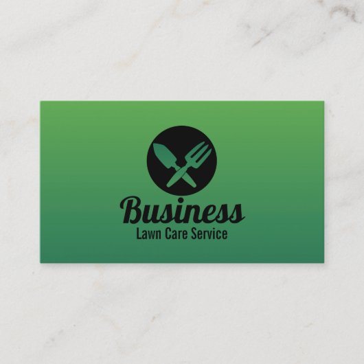 Dekking voor professionele verzorging en landschap visitekaartje (Voorkant)
