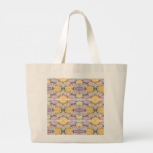 Dekkingsharten Grote Tote Bag (Achterkant)