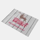 Dekklep voor heerlijk kerstfeest deurmat (Schuin)