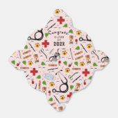 Dekkoos voor verpleegkundigen bedankdoosjes (Uitgevouwen)