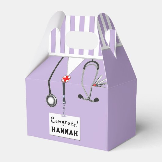 Dekkoos voor verpleegkundigen bedankdoosjes (Voorkant Zijde)