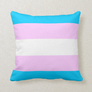 Dekkussen van de vlag van de Transgender-pride Kussen