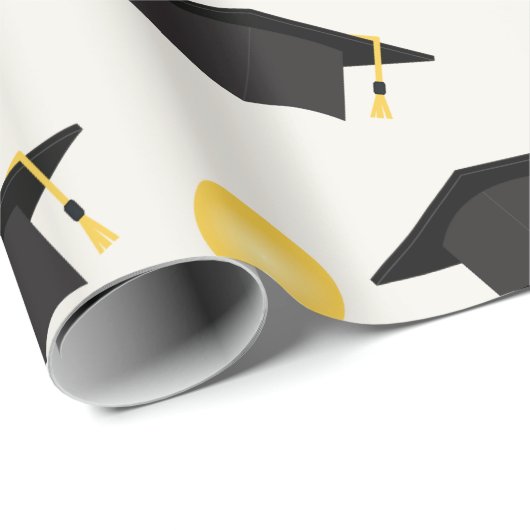 Deklaag Patroonballonnen met grijze munt Cadeaupapier (Rol Hoek)