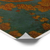 Deklaag van vlinderzijde ~ Poster 16x12 (Hoek)