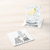 Dekmaker Decoratieve reukzak Kartonnen Onderzetters (Insitu)