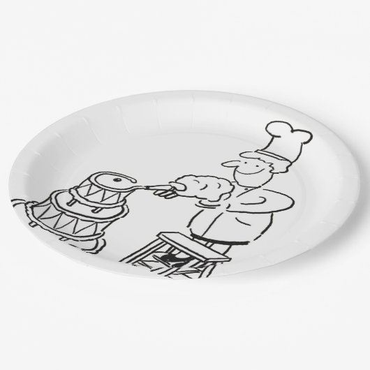 Dekmaker Decoratieve reukzak Papieren Bordje (Gekanteld)