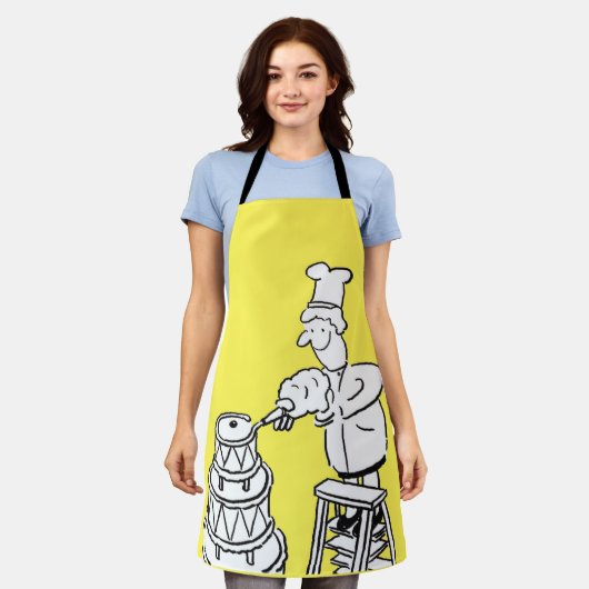 Dekmaker Decoratieve reukzak Schort (Gedragen)