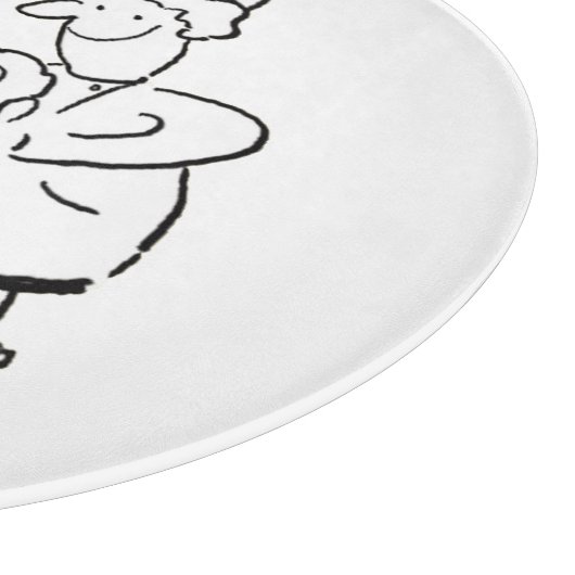 Dekmaker Decoratieve reukzak Snijplank (Hoek)