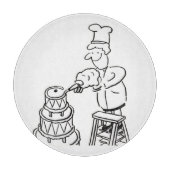 Dekmaker Decoratieve reukzak Snijplank (Voorkant)