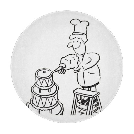 Dekmaker Decoratieve reukzak Snijplank (Voorkant)