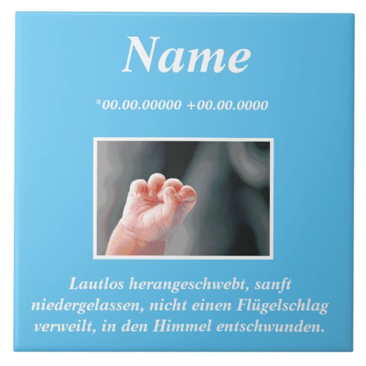 Dekofliese Tegeltje (Voorkant)