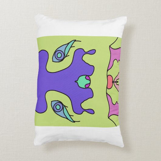 Dekokissen Accent Kussen (Achterkant (Verticaal))