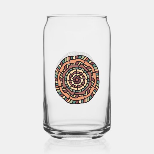 Dekokissen Blikvorm Glas (Voorkant)