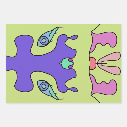 Dekokissen Inpakpapier Vel (Voorkant)