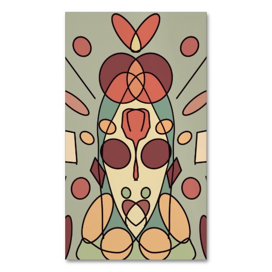 Dekokissen Magnetisch Visitekaartje (Voorkant Verticaal)