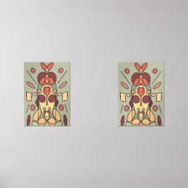 Dekokissen Muurkunst Sets