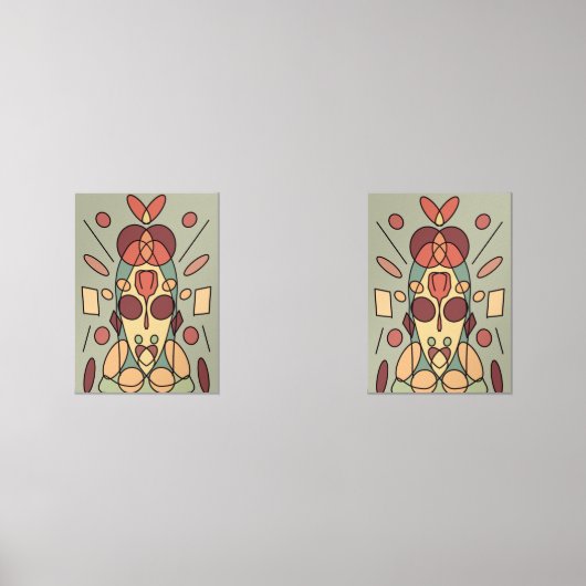 Dekokissen Muurkunst Sets (Voorkant)