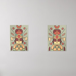 Dekokissen Muurkunst Sets