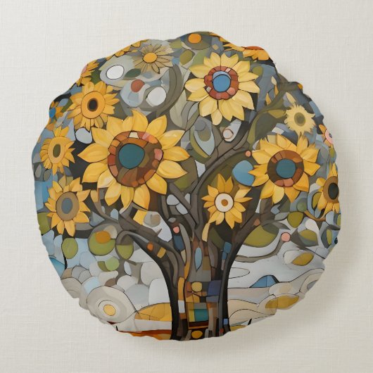 Dekokissen Rond Kussen (Achterkant)