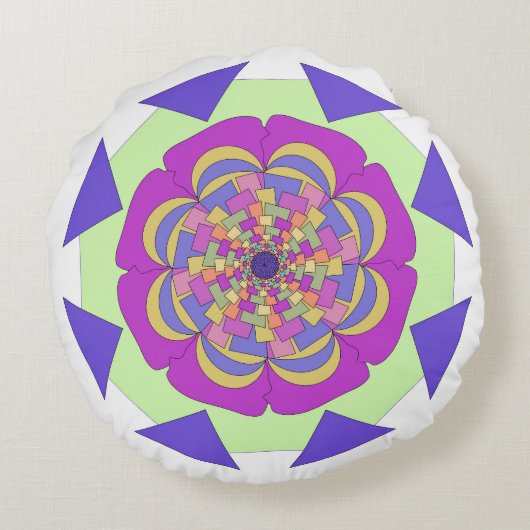 Dekokissen Rond Kussen (Achterkant)