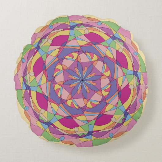 Dekokissen Rond Kussen (Voorkant)