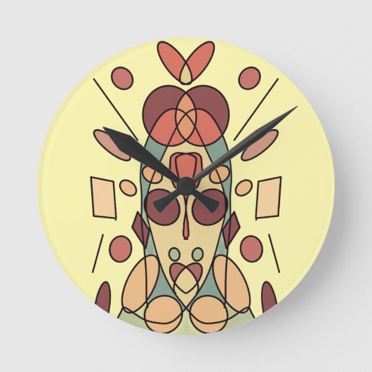 Dekokissen Ronde Klok (Voorkant)