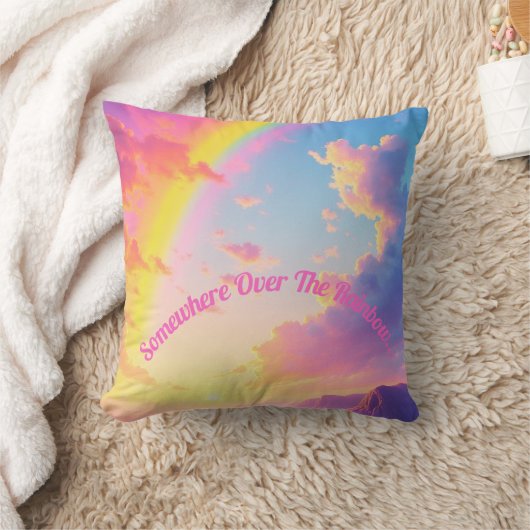 Dekokissen Somewher Over The Rainbow... Kussen (Deken)