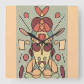 Dekokissen Vierkante Klok (Voorkant)